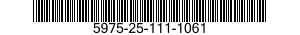 5975-25-111-1061  5975251111061 251111061