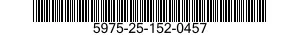 5975-25-152-0457 STRAP,TIE DOWN,ELECTRICAL COMPONENTS 5975251520457 251520457
