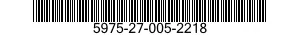 5975-27-005-2218 STRAP,TIE DOWN,ELECTRICAL COMPONENTS 5975270052218 270052218