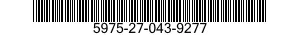 5975-27-043-9277 SLEEVE,MARKER,CABLE 5975270439277 270439277