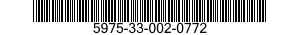 5975-33-002-0772 RACK,ELECTRICAL EQUIPMENT 5975330020772 330020772