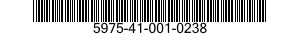 5975-41-001-0238 RAIL,GUIDE 5975410010238 410010238