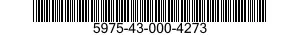 5975-43-000-4273 HANGER,CABLE 5975430004273 430004273