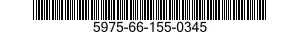 5975-66-155-0345 MOUNTING BASE,ELECTRICAL EQUIPMENT 5975661550345 661550345