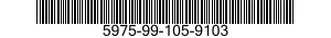 5975-99-105-9103 CABLE NIPPLE,ELECTRICAL 5975991059103 991059103