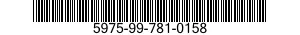 5975-99-781-0158 SLEEVE,MARKER,CABLE 5975997810158 997810158