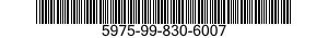5975-99-830-6007 SLEEVE,IDENTIFICATION 5975998306007 998306007