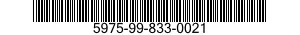 5975-99-833-0021 SLEEVE,MARKER,CABLE 5975998330021 998330021