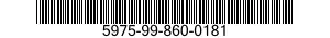5975-99-860-0181 HANGER,CABLE 5975998600181 998600181