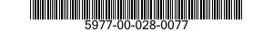 5977-00-028-0077 HOLDER ASSEMBLY,ELECTRICAL CONTACT BRUSH 5977000280077 000280077
