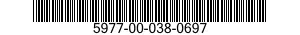 5977-00-038-0697 BRUSH,ELECTRICAL CONTACT 5977000380697 000380697