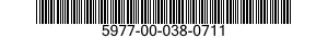 5977-00-038-0711  5977000380711 000380711