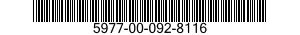 5977-00-092-8116  5977000928116 000928116