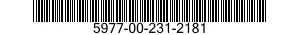 5977-00-231-2181  5977002312181 002312181