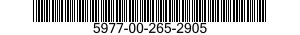 5977-00-265-2905  5977002652905 002652905