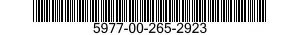 5977-00-265-2923  5977002652923 002652923