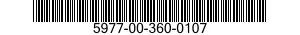5977-00-360-0107  5977003600107 003600107