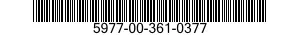 5977-00-361-0377  5977003610377 003610377