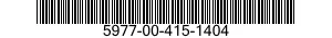 5977-00-415-1404 RING,ELECTRICAL CONTACT 5977004151404 004151404