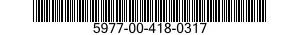 5977-00-418-0317  5977004180317 004180317