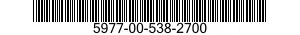 5977-00-538-2700  5977005382700 005382700