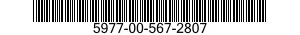 5977-00-567-2807  5977005672807 005672807