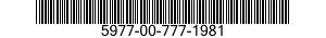 5977-00-777-1981  5977007771981 007771981