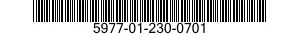 5977-01-230-0701 HOLDER ASSEMBLY 5977012300701 012300701