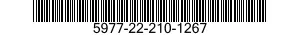 5977-22-210-1267  5977222101267 222101267