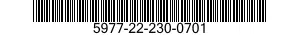 5977-22-230-0701  5977222300701 222300701