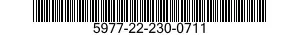 5977-22-230-0711  5977222300711 222300711