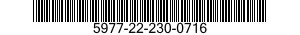 5977-22-230-0716  5977222300716 222300716