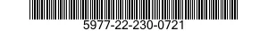 5977-22-230-0721  5977222300721 222300721