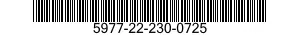 5977-22-230-0725  5977222300725 222300725