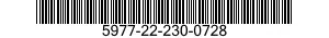 5977-22-230-0728  5977222300728 222300728