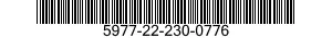 5977-22-230-0776  5977222300776 222300776