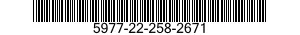 5977-22-258-2671 ELECTRODE 5977222582671 222582671