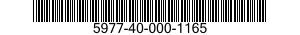 5977-40-000-1165 BRUSH,ELECTRICAL CONTACT 5977400001165 400001165