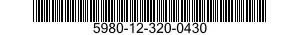 5980-12-320-0430 LIGHT EMITTING DIODE 5980123200430 123200430