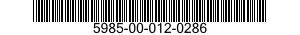 5985-00-012-0286 SWITCH,RADIO FREQUENCY TRANSMISSION LINE 5985000120286 000120286