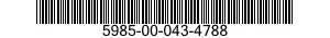 5985-00-043-4788  5985000434788 000434788