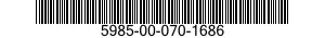5985-00-070-1686 ANTENNA ELEMENT 5985000701686 000701686