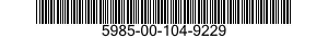 5985-00-104-9229 COUPLER,ROTARY,RADIO FREQUENCY 5985001049229 001049229