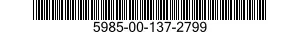 5985-00-137-2799 WAVEGUIDE ASSEMBLY 5985001372799 001372799