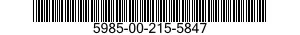5985-00-215-5847  5985002155847 002155847