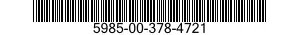 5985-00-378-4721 MAST SECTION 5985003784721 003784721