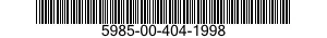 5985-00-404-1998  5985004041998 004041998