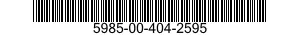 5985-00-404-2595  5985004042595 004042595
