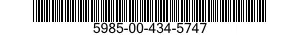 5985-00-434-5747 WAVEGUIDE ASSEMBLY 5985004345747 004345747