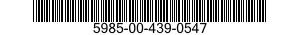 5985-00-439-0547 DUMMY LOAD,ELECTRICAL 5985004390547 004390547